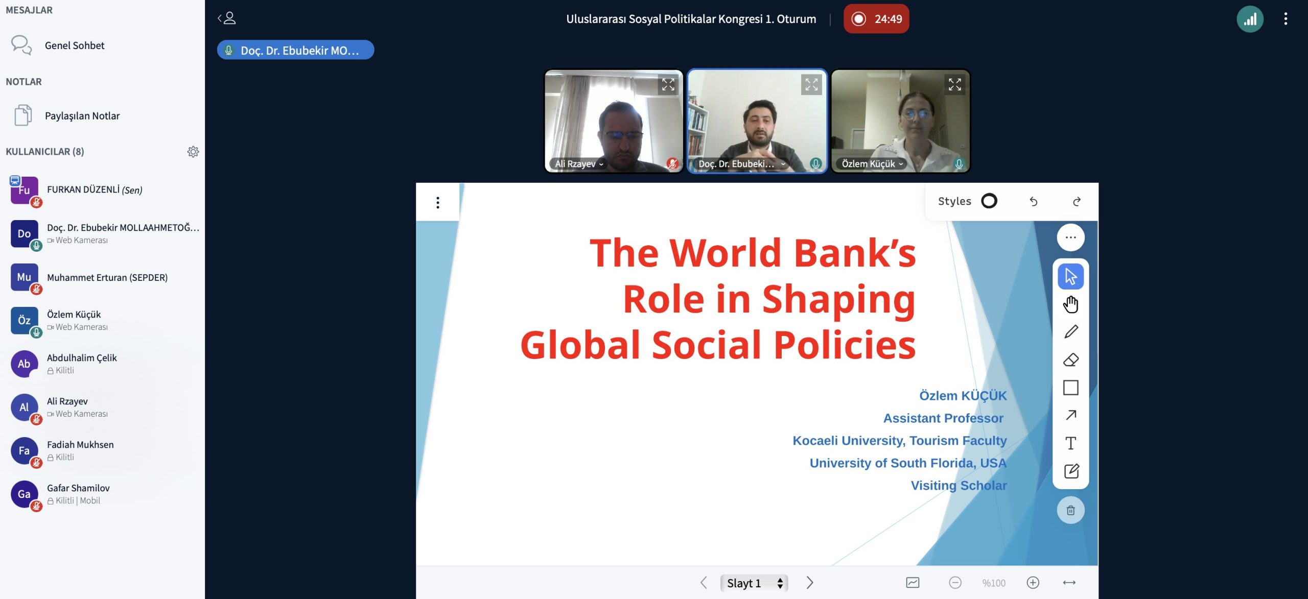 1st International Congress on Social Policies